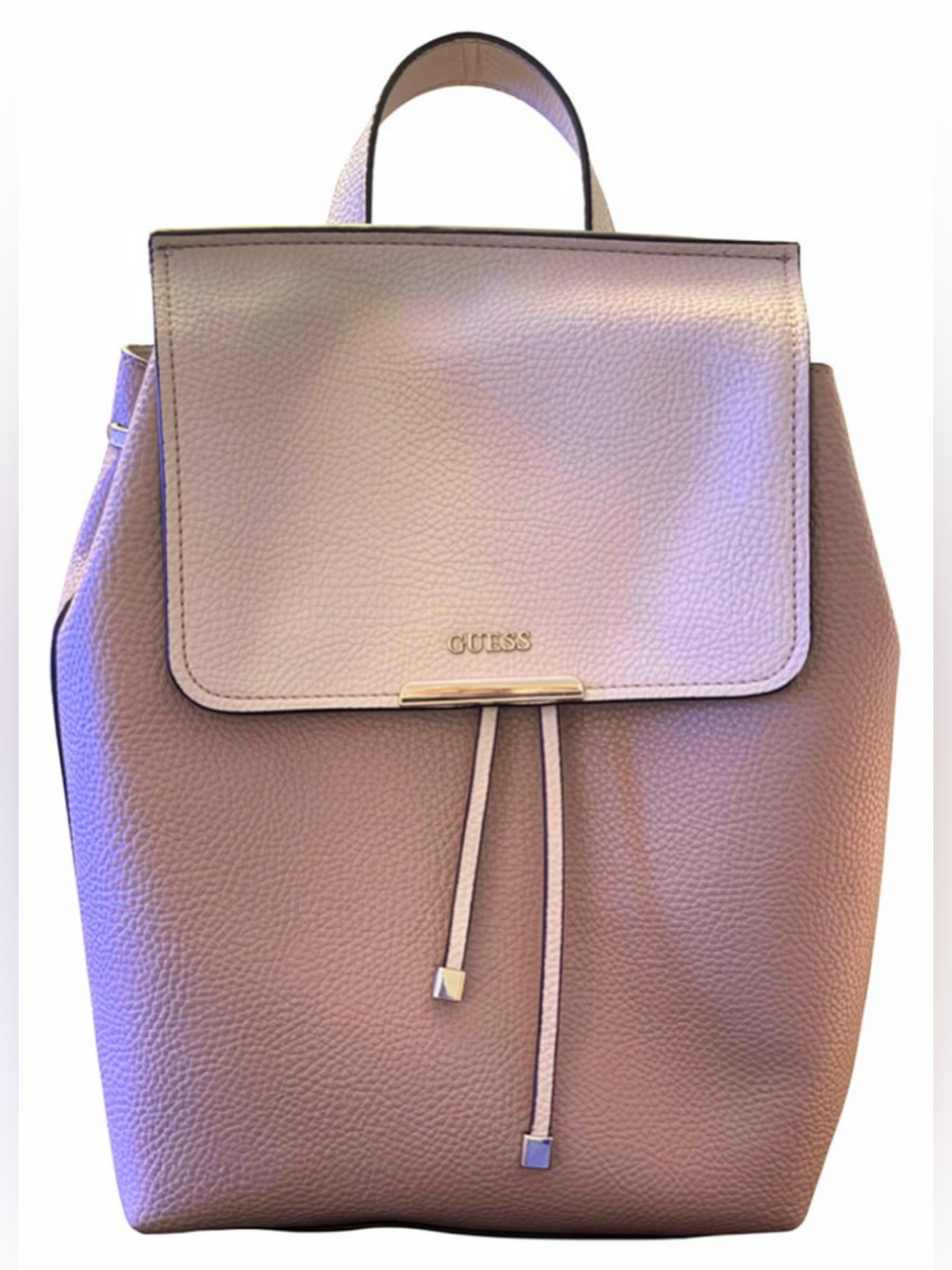 NWOT- GUESS- Varsity Pop Pebbled Two Tone Color Block Backpack